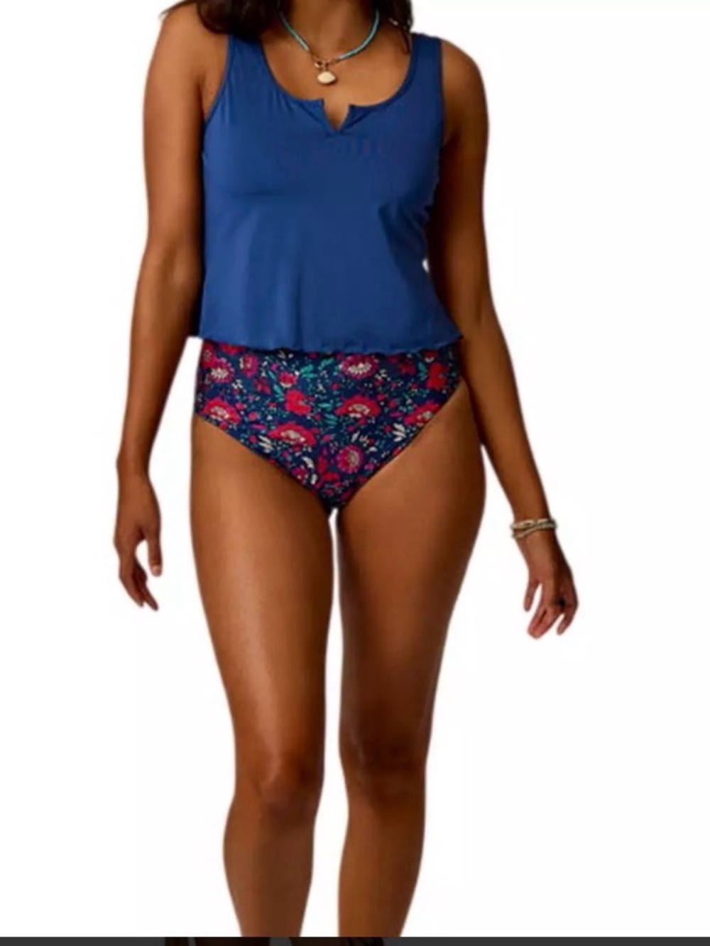 Carve Designs Royal Blue One-Piece Tank Swim Top
